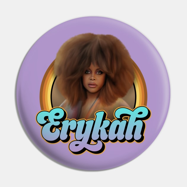 Erykah Badu Pin by Trazzo