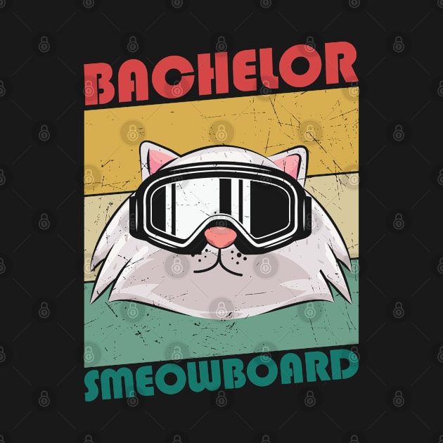 Bachelor snowboarding retro by SerenityByAlex