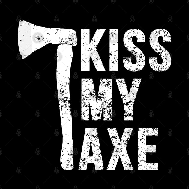 Kiss My Axe Vintage Hatchet Throwing by LEGO