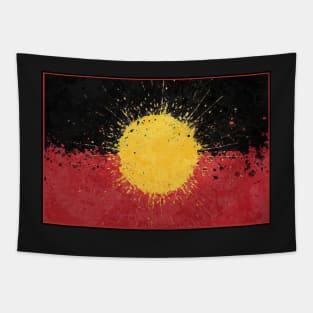 Distressed Aboriginal Flag Essential summer vintage Tapestry