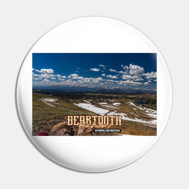 Beartooth Highway Wyoming and Montana Pin by Gestalt Imagery