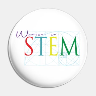 Women in STEM with Golden Ratio Pin
