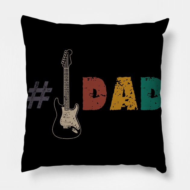 GUITAR DAD Pillow by SomerGamez