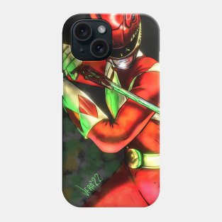 red ranger Phone Case