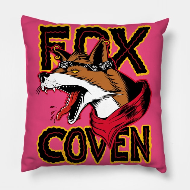 Fox Coven Pillow by FoxCoven