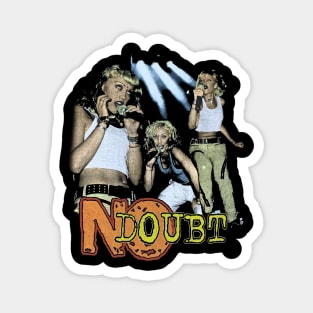 90s No Doubt Bootleg Rap Magnet