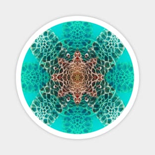 Mandala - Sea Turtle Magnet