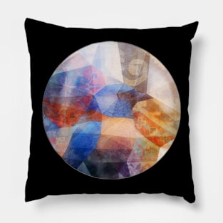 abstract bird Pillow