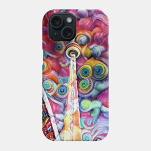 CN Tower Swirl Phone Case