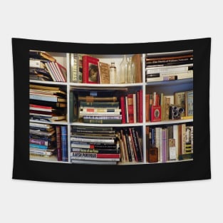 Ye Olde Book Shelves Tapestry