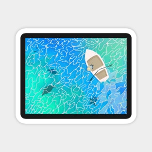 Ocean Wandering Magnet