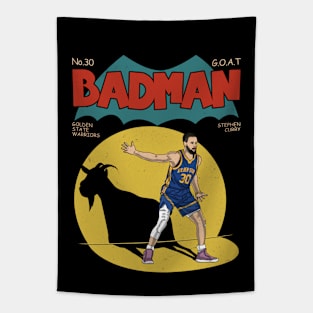 Steph Curry Badman Tapestry