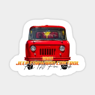 1961 Jeep Forward Control FC 170 Fire Truck Magnet