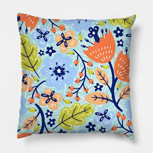 Bright Garden Pillow