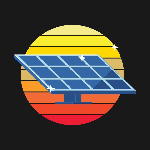 Solar Retro Photovoltaic by MooonTees