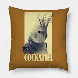 Cockatiel Parrot Lover Pillow