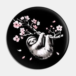 Kawaii Sloth Anime Japan Sakura Novelty Cute Funny Sloth Pin