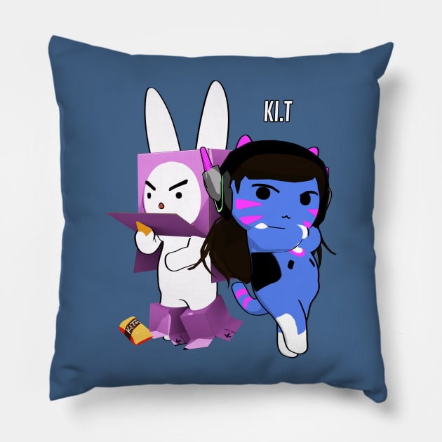 Ki.T - Katsuwatch Pillow by dillongoo