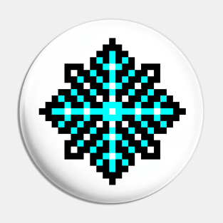 cool christmas snowflake pixel kids Pin