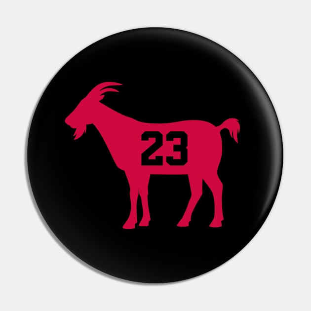 CHI GOAT - 23 - Black Pin by KFig21