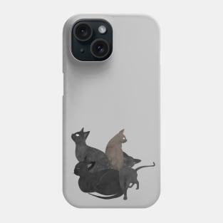 Gang of cats Phone Case