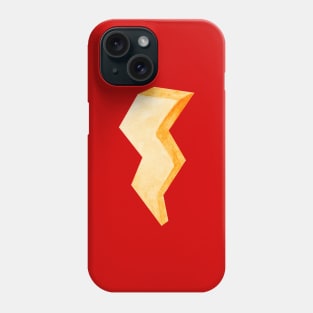 yellow flash Phone Case