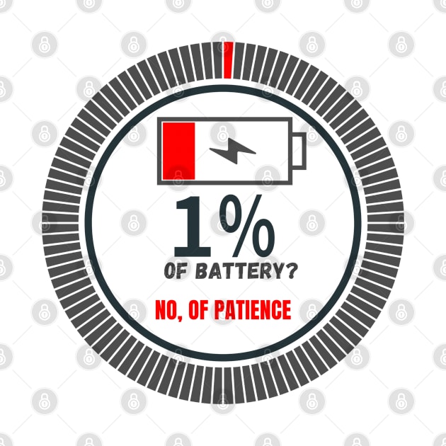 1% patience.  No battery by marieoficial