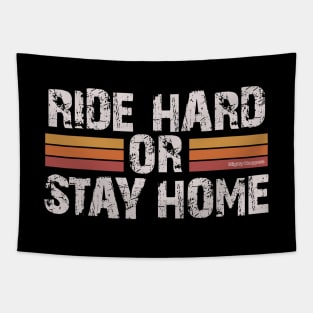 Ride hard or stay home - important advice from an experienced biker for a beginner Tapestry