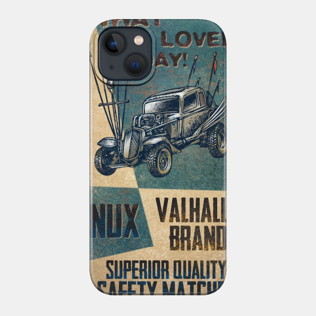 Valhalla Brand Matches - Valhalla - Phone Case