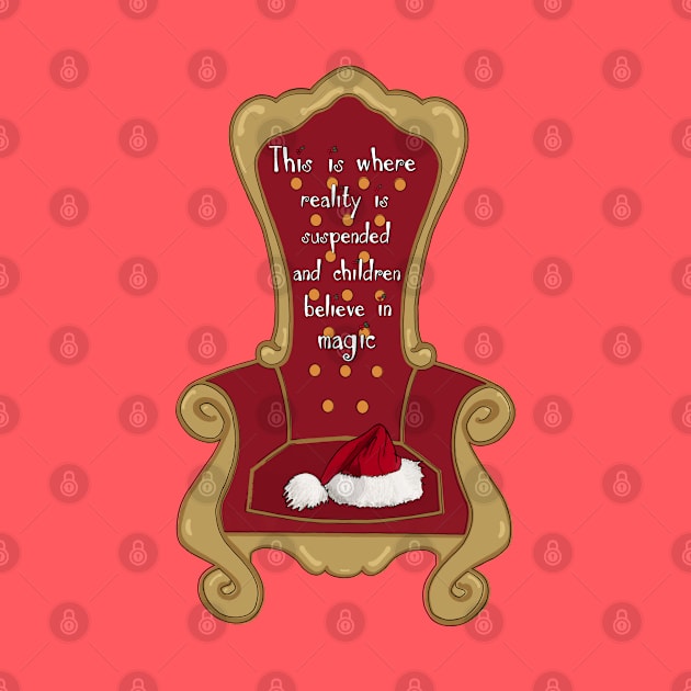 Santa's chair variant by Chic and Geeks