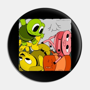 Frog Dog Log - Clog Pin