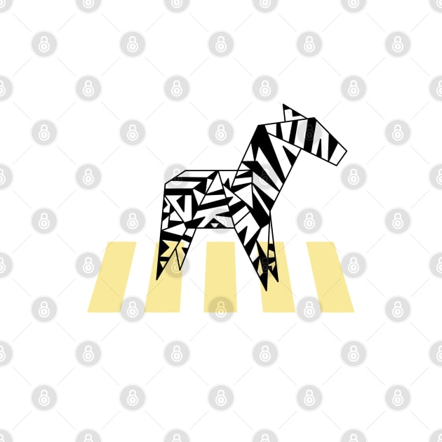 Abstract Minimalist Zebra Crossing by SirBobalot