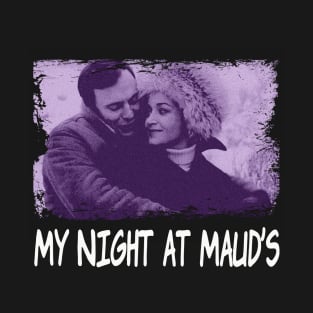 Maud and Jean-Louis A Night of Intellectual Intrigue on Tees T-Shirt