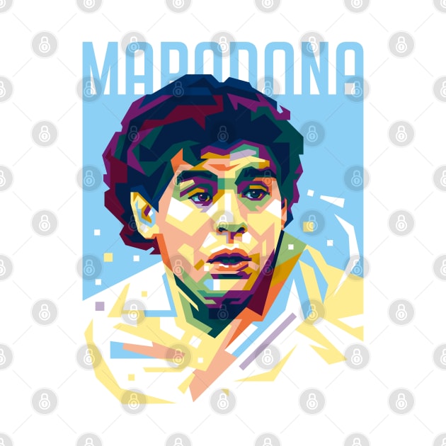 Diego Maradona WPAP by BAJAJU