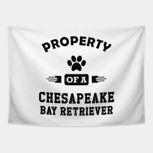 chesapeake bay retriever - Property of a chasapeake bay retrievers mom Tapestry