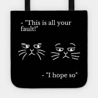 Feline Dialogues 3 Tote