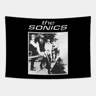 The sonics Classic B&W Tapestry