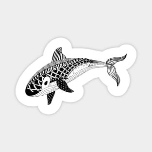 Whale pattern Magnet