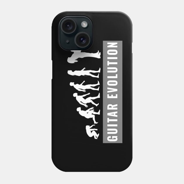 Guitar Evolution Phone Case by Kishu