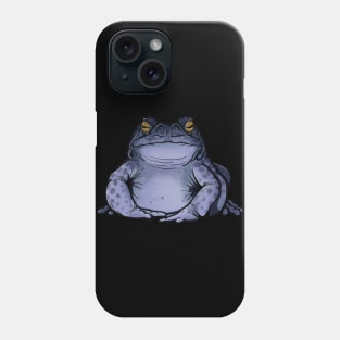 Fat purple toad Phone Case