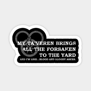 Ta'veren Distressed. Magnet