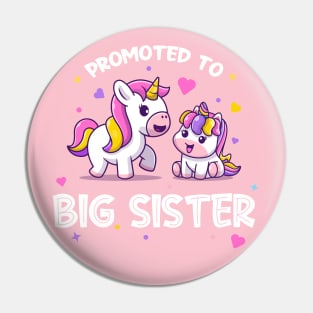 Promoted to big sister (on dark colors) Pin