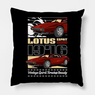 1976 Lotus Series 1 Sport Car Pillow