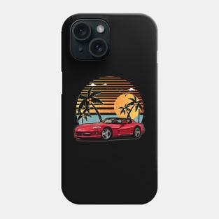 Dodge Viper 1991 car sunset Phone Case