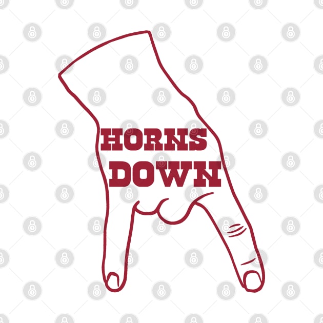 Horns Down by UniTeeTee