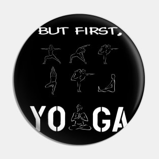 yoga first Pin