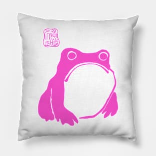 Matsumoto Hoji Pink Frog Pillow