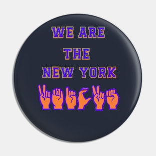 We are the New York Knicks. Pin