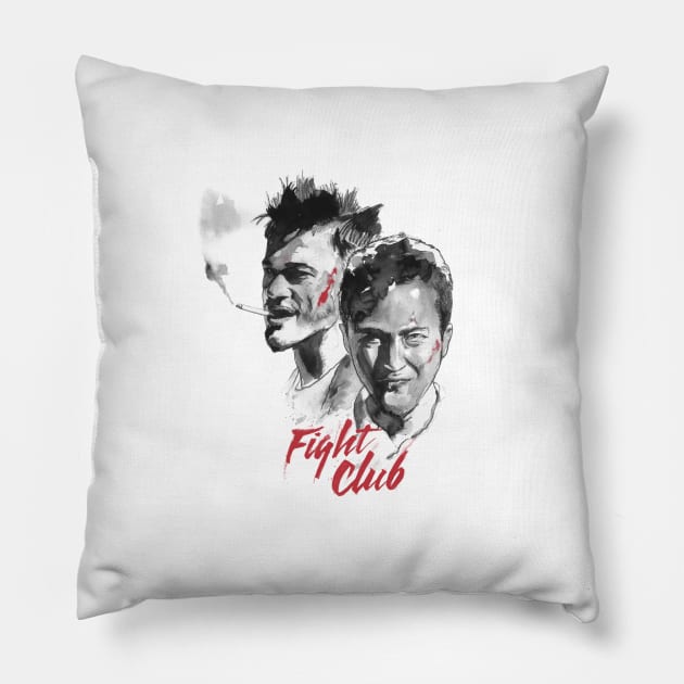 Fight Club Pillow by rjartworks