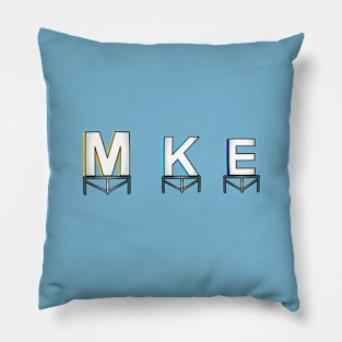 MKE General Mitchell Field Airport • Milwaukee, WI Pillow